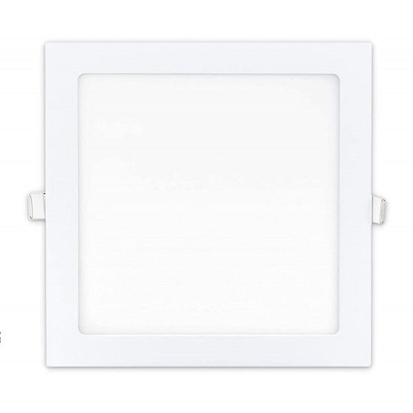 Downlight panel LED Cuadrado 235x235mm Blanco 20W